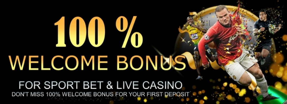 Welcome bonus 100% (Sport & Live)